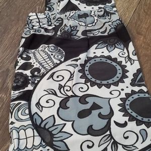 Sugar skull leggings